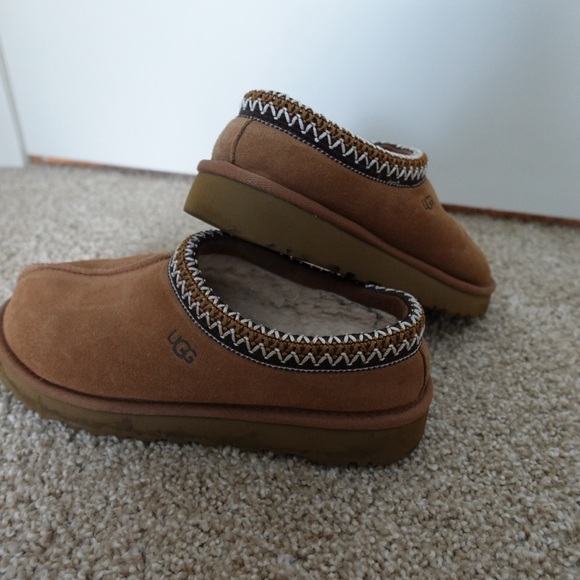 UGG Shoes - UGG Tan Suede Slip-On Shoes